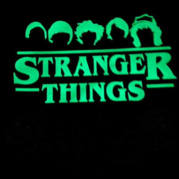 Stranger Things Glow in the Dark Sweatshirt-Brand New - Picture 2 of 2
